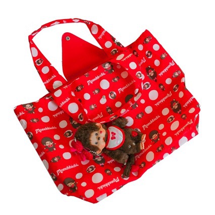 Women'S Xl Bags - กระเป๋าช้อปปิ้งลายการ์ตูน Qi Qi ความจุขนาดใหญ่สำหรับผู้หญิง ลำลอง พับได้