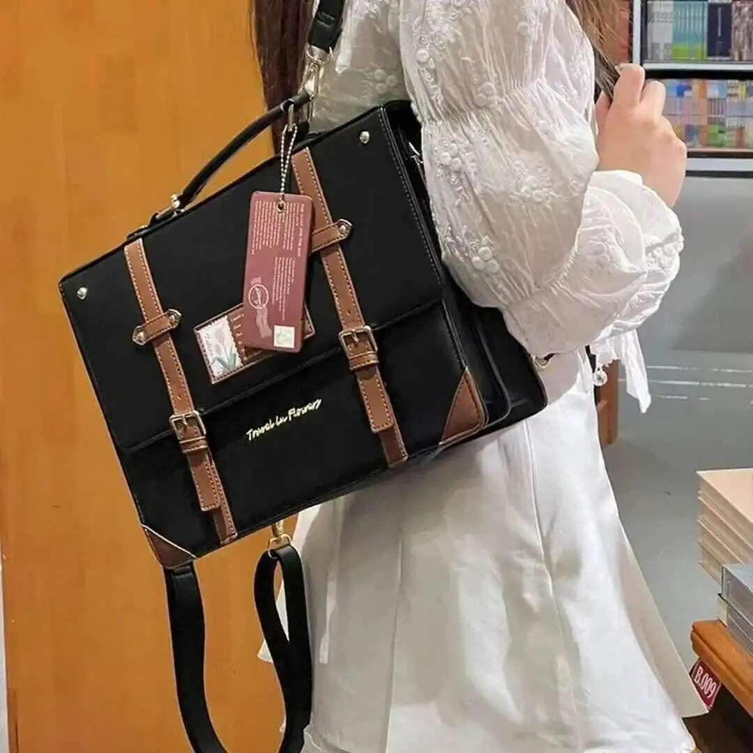Women'S Xl Bags - Y2K Preppy สไตล์ขนาดใหญ่ความจุ Ita กระเป๋าเป้สะพายหลัง Lolita