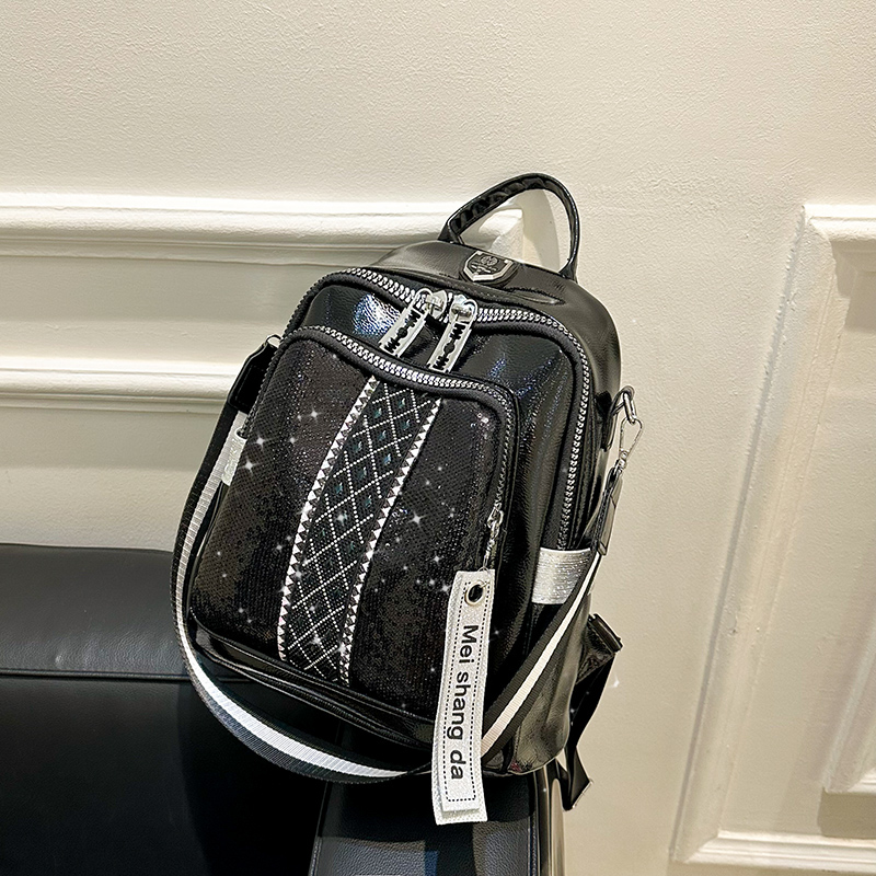 Mini Backpack Women - กระเป๋าเป้สะพายหลังหนังความจุขนาดใหญ่กระเป๋านักเรียนสตรีลำลองกระเป๋าสะพายข้างแฟชั่นสำหรับนักเรียนมัธยมต้นน้ำหนักเบาเรียบง่าย