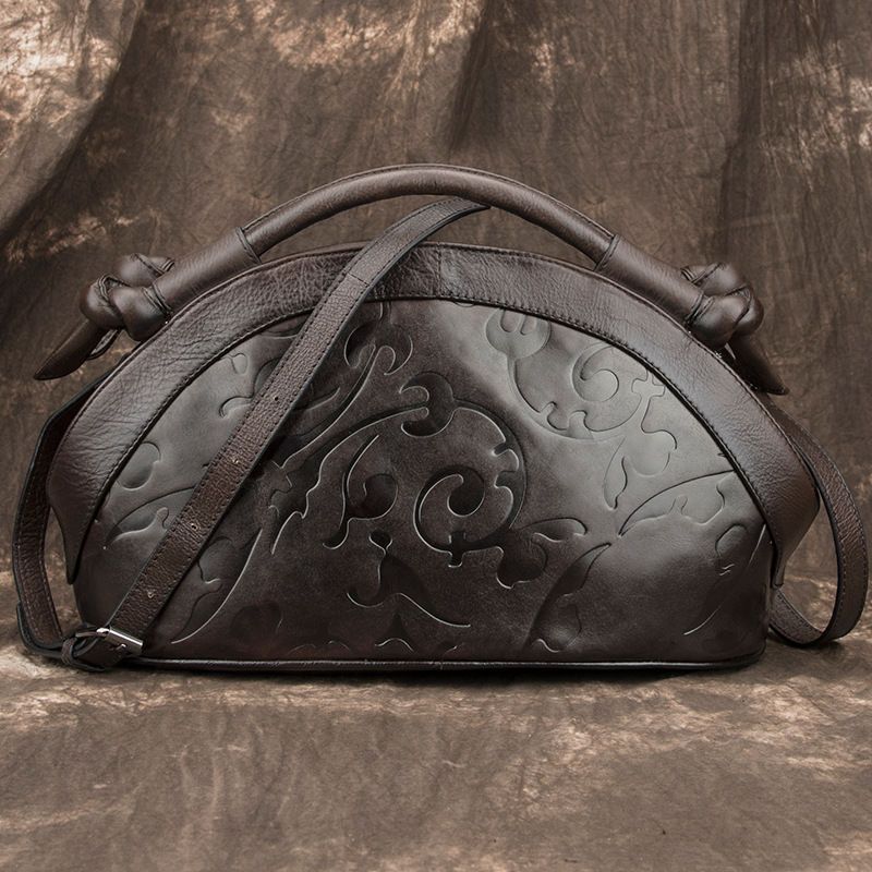 Women'S Retro Bags - กระเป๋าหนังวัวแท้ชั้นแรกสไตล์เรโทรใหม่ปี 2026 กระเป๋าถือสะพายข้างสำหรับผู้หญิง กระเป๋าหนังสไตล์ยุโรปอเมริกัน