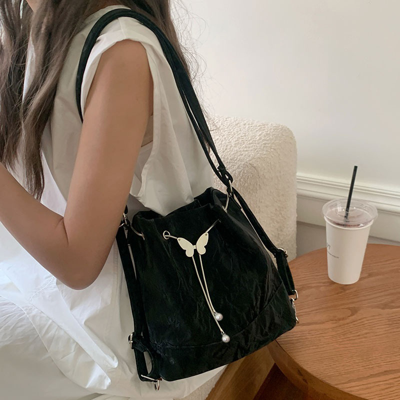กระเป๋าเป้สะพายหลังผู้หญิงสีเข - Mini Backpack Women บทวิจารณ์และราคา