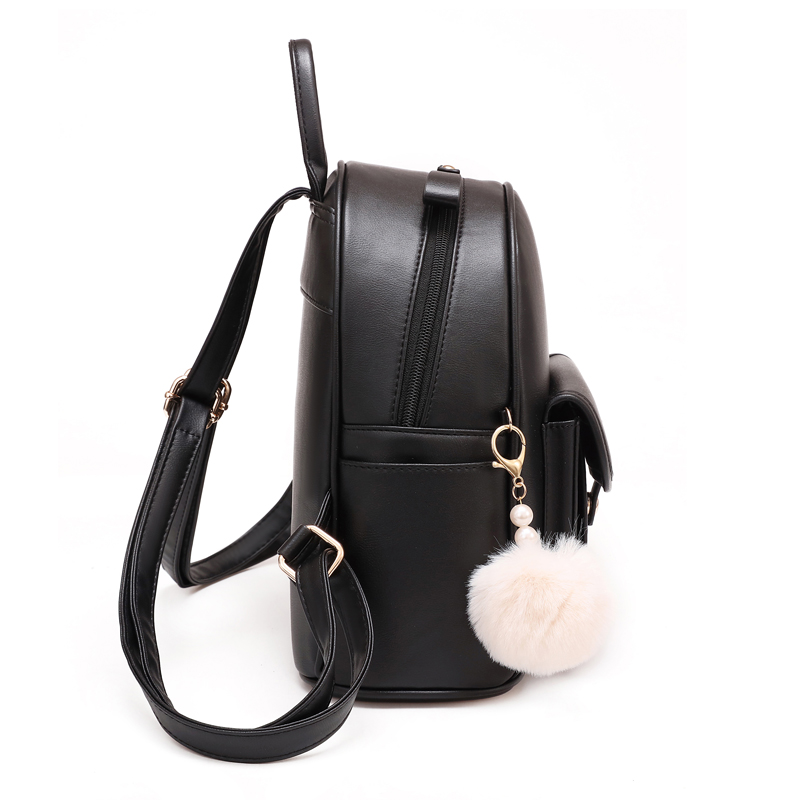 กระเป๋าเป้สะพายหลังเนื้อสีทึบม - Mini Backpack Women บทวิจารณ์และราคา