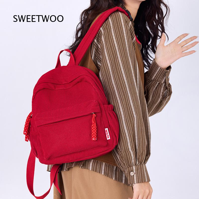 กระเป๋าเป้สะพายหลังขนาดเล็กผ้า - Mini Backpack Women บทวิจารณ์และราคา