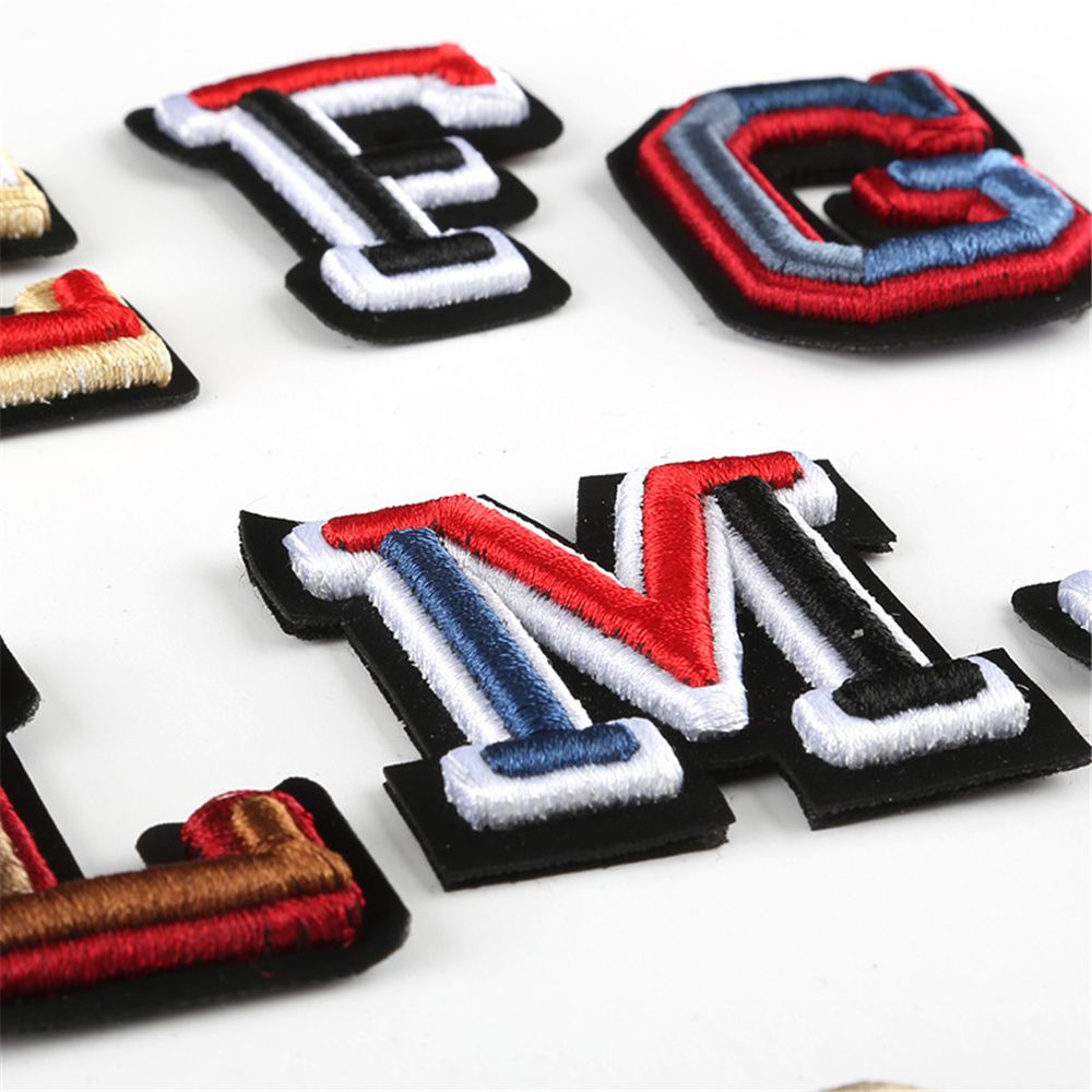 แผ่นป้ายปักอักษร A-Z 26ชิ้นแผ่ - Women Bags Jeans บทวิจารณ์และราคา