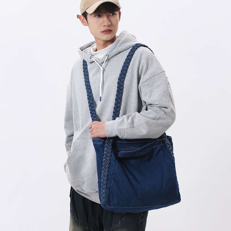 กระเป๋าผ้าเดนิมซักสำหรับผู้ชาย - Women Bags Jeans บทวิจารณ์และราคา