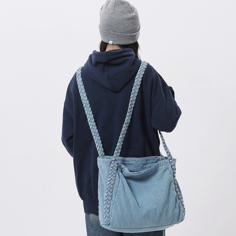 กระเป๋าผ้าเดนิมซักสำหรับผู้ชาย - Women Bags Jeans บทวิจารณ์และราคา