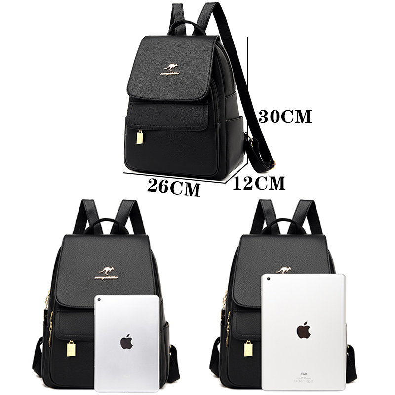 หนังคุณภาพสูงกระเป๋าเป้สะพายหล - Mini Backpack Women บทวิจารณ์และราคา
