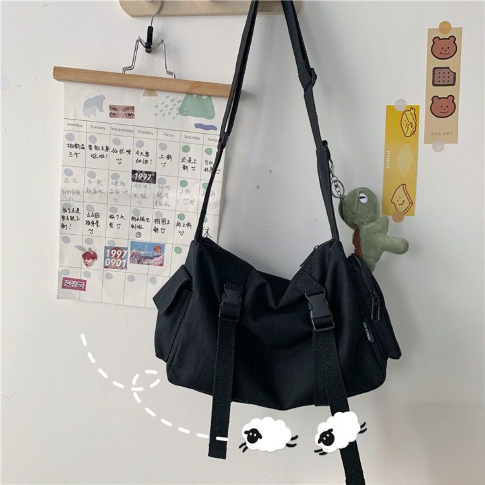 กระเป๋าผ้าใบสีดำดีไซน์ผู้หญิงก - Women'S Retro Bags บทวิจารณ์และราคา
