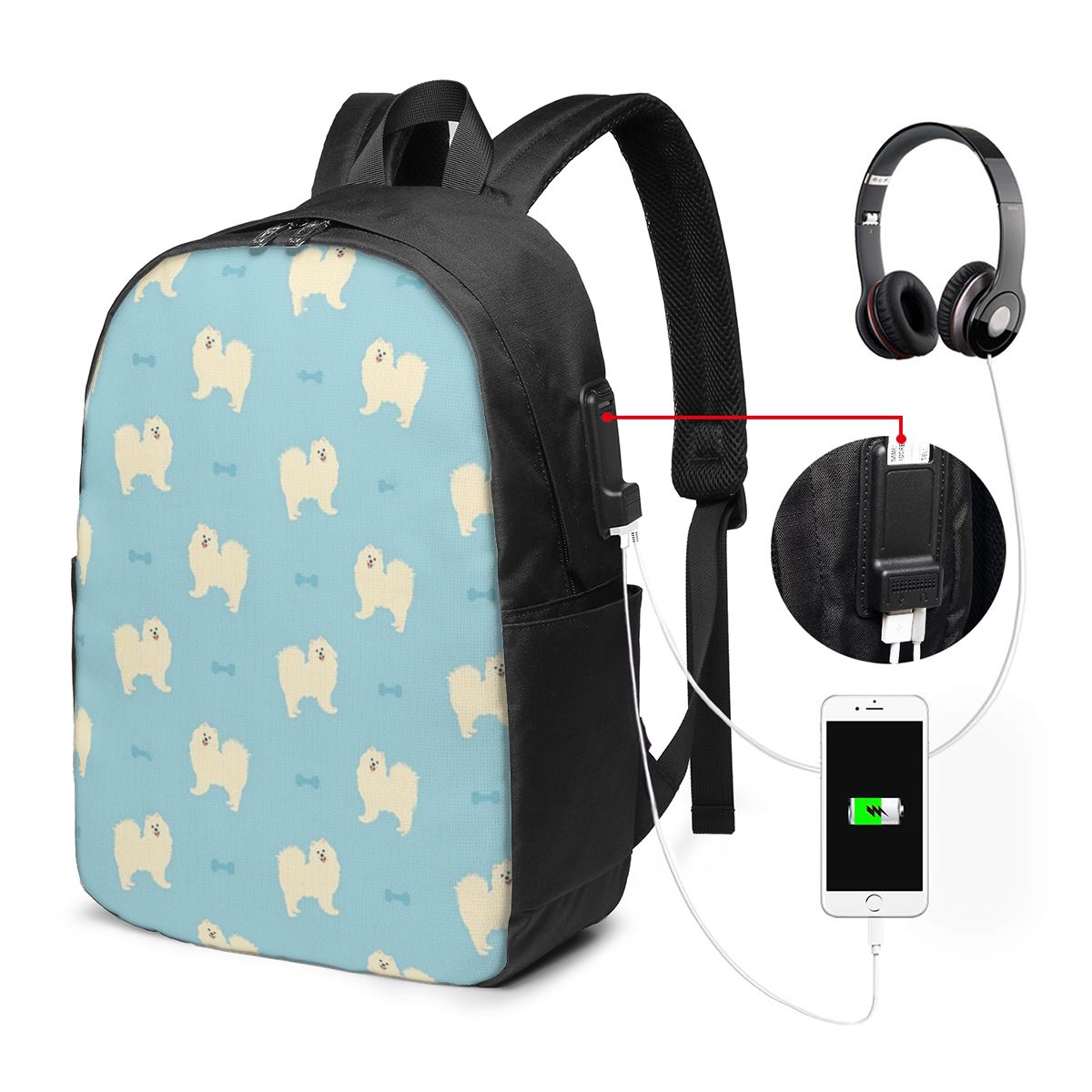 กระเป๋าเป้สะพายหลังสุนัขพันธุ์ - Women Bags College บทวิจารณ์และราคา