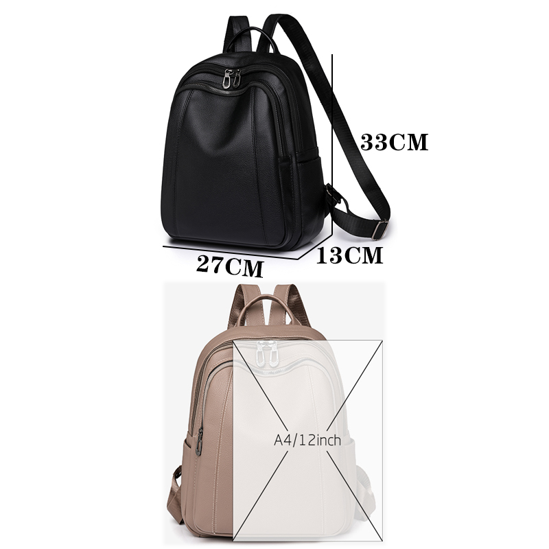 หนังคุณภาพสูงกระเป๋าเป้สะพายหล - Women'S Xl Bags บทวิจารณ์และราคา