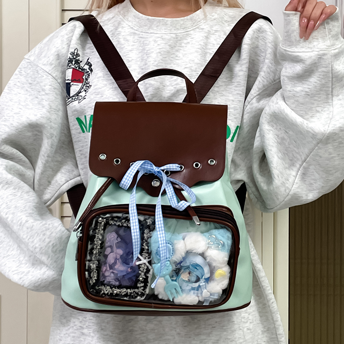 กระเป๋าเป้สะพายหลังน่ารักสำหรั - Mini Backpack Women บทวิจารณ์และราคา