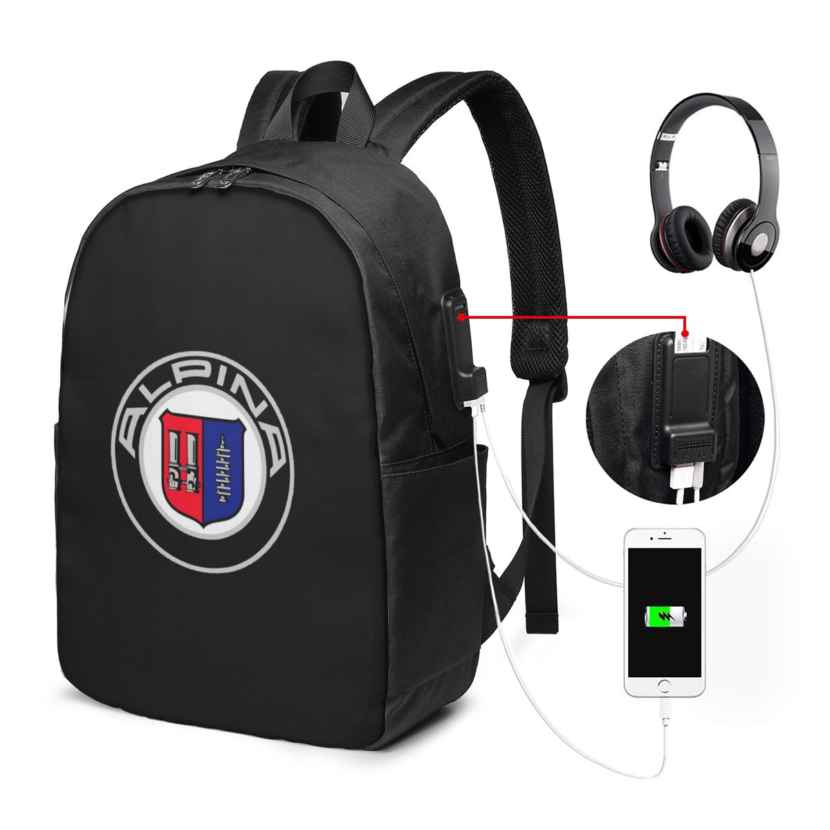 อัลพินา - กระเป๋าเป้สะพายหลังโ - Women Bags College บทวิจารณ์และราคา