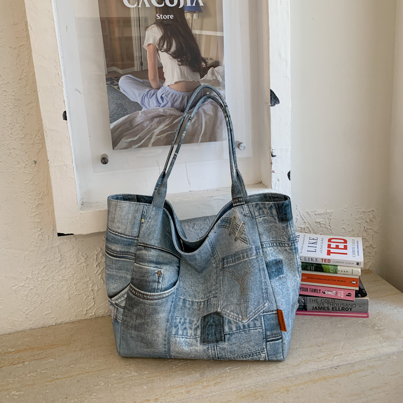 SHELKSBAG กางเกงยีนส์กระเป๋าสต - Women Bags Jeans บทวิจารณ์และราคา