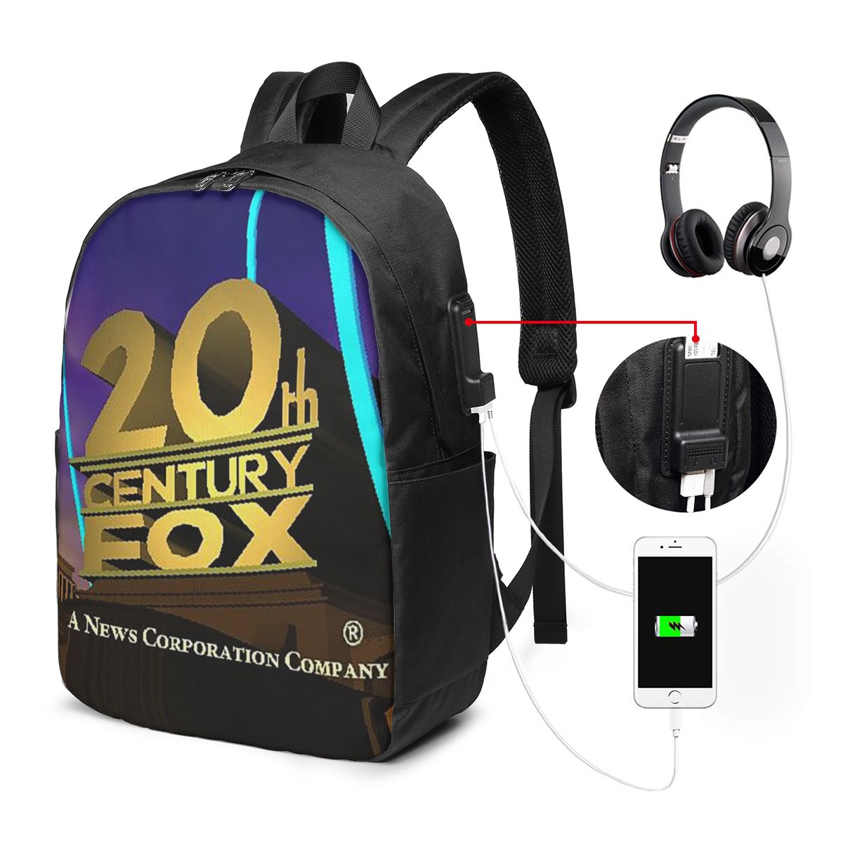 20th Century Fox Classic Backp - Women Bags College บทวิจารณ์และราคา