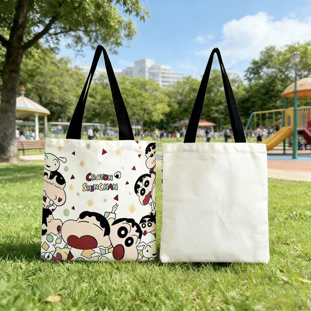 กระเป๋าผ้าแคนวาสลายชินจัง ปี 2 - Women Bags College บทวิจารณ์และราคา