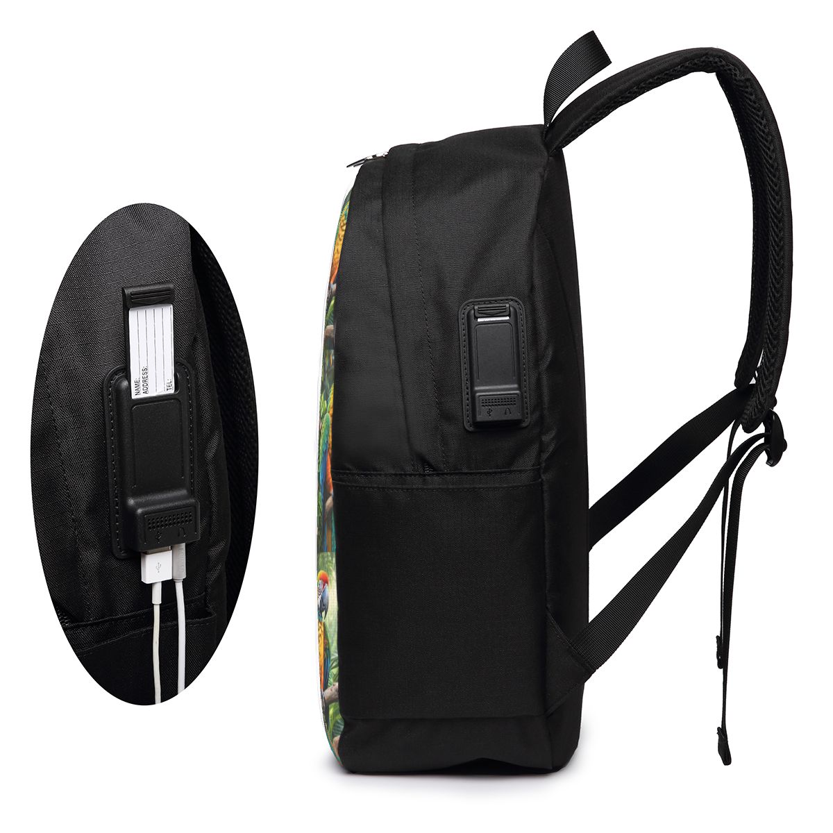 กระเป๋าเป้สะพายหลังนกแก้วมาคอว - Women Bags College บทวิจารณ์และราคา