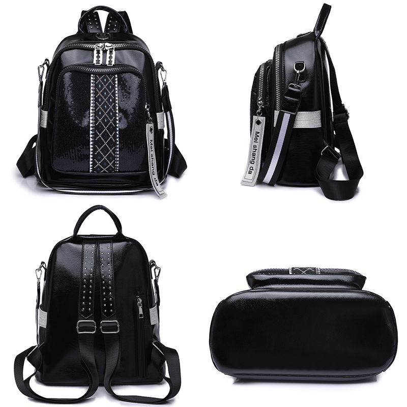 กระเป๋าเป้สะพายหลังหนังความจุข - Mini Backpack Women บทวิจารณ์และราคา