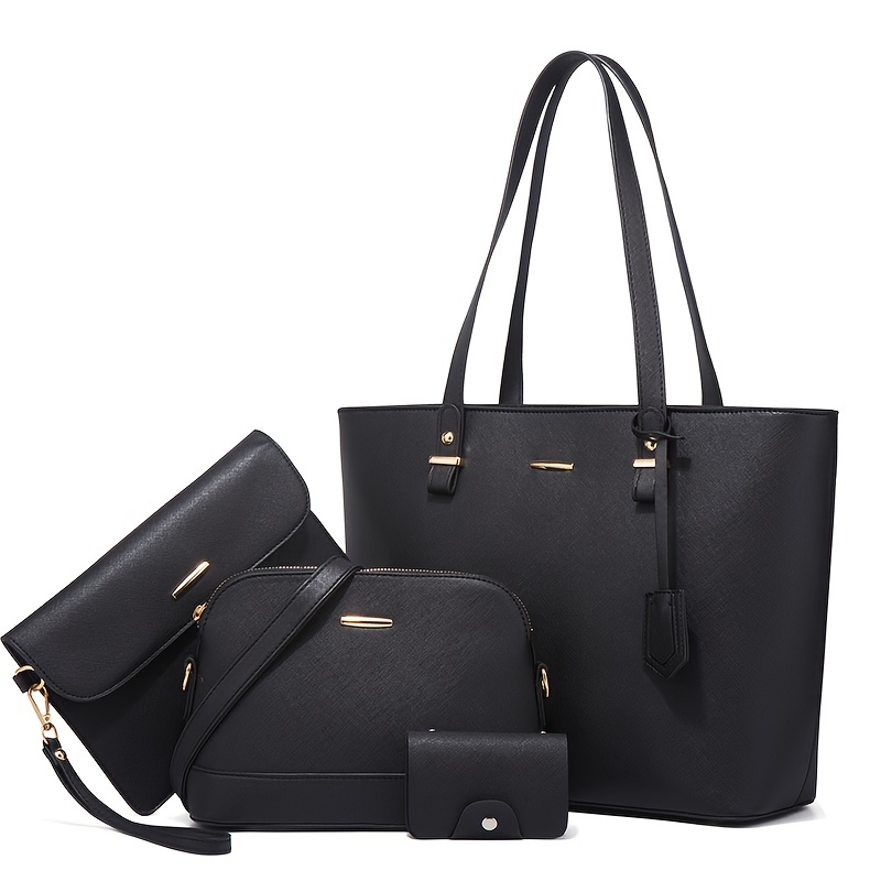 ชุดกระเป๋าแฟชั่นผู้หญิง 4 ชิ้น - Women'S Retro Bags บทวิจารณ์และราคา