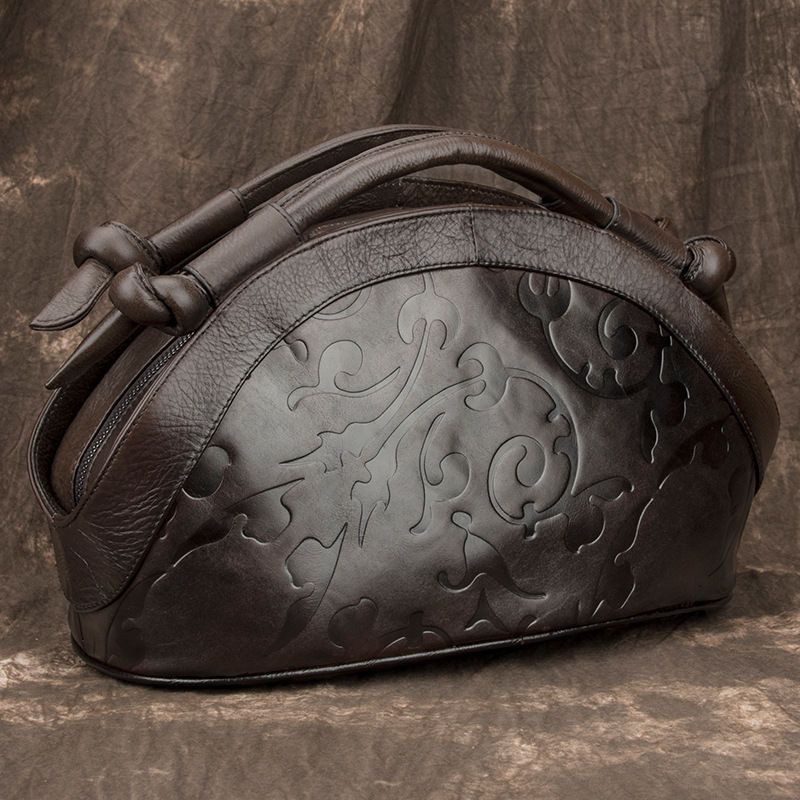 กระเป๋าหนังวัวแท้ชั้นแรกสไตล์เ - Women'S Retro Bags บทวิจารณ์และราคา